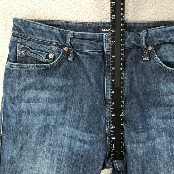 MAVI Jeans Mens 34x30 MATT Relaxed Straight Leg Deep Stanford Dark Wash Denim - Picture 12 of 15